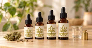 Read more about the article Ce concentrație de ulei CBD să alegi: 5%–50% și câte mg are flaconul